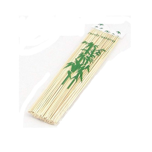 SYGA Bamboo Wooden Skewers Stick for Oven-Perfect for Kabab, PaneerTikka, Seekh, Barbeque and Grilling- 1000 Sticks 10''