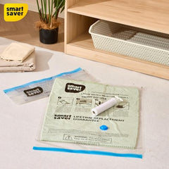 Smart Saver Vacuum Pump for Packing, Electric Pump for Vaccum Storage Bags, Portable Plastic Vacuum Bag Pump for Compression Comforter, Clothing (Storage Bag Not Included)