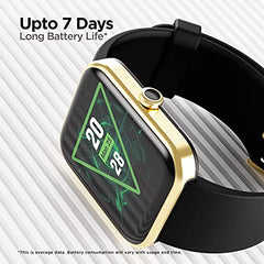 boAt Ultima Regal w/ 2.01”(5.10 cm) Crystal-Clear AMOLED Display, 1000 NITS Brightness,Premium Metal Body, Functional Crown, 100+ Sports Modes, Fitness Smart Watch for Men & Women (Steel Black)