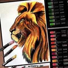 Zen Sangam - Portrait A4 Artists' 230GSM, (80 Pages) Mixed Media Art Journal - Sketch Book Stitched HardBound - Acid Free Cartridge Paper, Size (29.7cm x 21cm) Pencils,Chalk,Oil Pastels,Crayons-Black