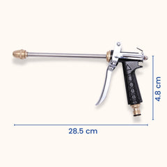 SYGA High Pressure Brass Nozzle Water Spray Gun Car/Bike/Gardening Wash, Stainless Steel;Brass;Zinc