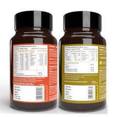 hk vitals Omega 3, 60 Fish Oil Capsules + Multivitamin, 60 Tablets | 1000mg Omega 3 with 180mg EPA and 120mg DHA | For Brain, Heart, and Joints Health