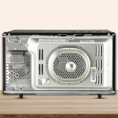 LG 28 L Scan-To-Cook Wi-Fi Enabled Charcoal Convection Microwave Oven (MJEN286UBW, Black, Beige Door, 301 Auto Cook Menu, Bar-be-queing at home, 30 Heart Healthy Recipes, Diet Fry & Multicook Tawa)