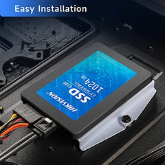 HIKVISION 128 GB 2.5-Inch SATA Internal SSD - 560MB/s Read & 500MB/s Write - 5-Year Warranty (HS-SSD-E100/128 GB)