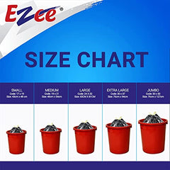 Ezee Live Life Ezee Way Garbage Bags for Dustbin/Trash Bag|30 count|Medium 19 X 21 Inches
