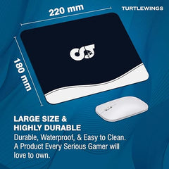 TURTLEWINGS F1 Car on Racetrack Design Mouse Pad