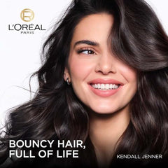 L'Oreal Paris Hyaluron Moisture Shampoo Refill - Hyaluronic Acid, 500ml | 500ml refill for dry, dehydrated hair. Provides 72 hours hydration, leaving hair soft, shiny, & bouncy. Ideal for daily wash.