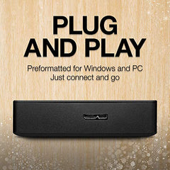 Seagate Portable 4TB External HDD – USB 3.0 for PC Laptop and Mac (STGX4000400)