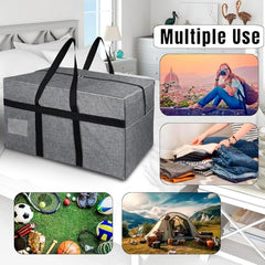 Storite Nylon Extra Large Size 129 L Multipurpose Underbed Storage Bag