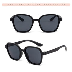 SYGA Childrens Sunglasses Summer Sun Shade And Sun Protection Sunglasses for Kids - 4 to15 years old (Black)