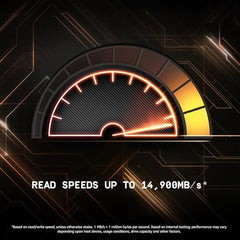 WD_Black Western Digital SN8100 NVMe 1TB, Upto 14900MB/s R, 11000MB/s W, 5Y Warranty, PCIe Gen 5 NVMe M.2 (2280), Gaming Storage, Internal Solid State Drive (SSD) (WDS100T1X0M-00CMT0)