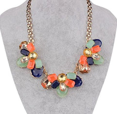 SYGA Crystal Chain Necklace Chain Set