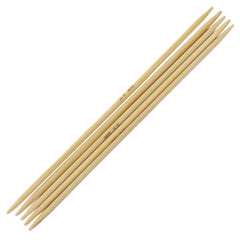 SYGA 11 Sizes 5pcs/Size Double Point Carbonized Bamboo Knitting Needles Length 13cm