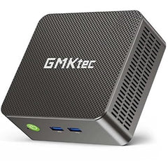 GMKtec Mini PC, Intel Twin Lake N150 (Upgraded N100), 8GB DDR4 RAM 512GB PCIe M.2 SSD, Desktop Computer 4K Dual HDMI/USB3.2/WiFi 6/BT5.2/2.5GbE RJ45 for Office, Business