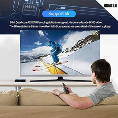 TECHDASH X96Q Mini PC Box with Allwinner H313 Quad-Core, 2GB RAM, 16GB Storage, HDMI Output, Dual USB, TF Card Slot, WiFi | Android 10 Based Android PC Box
