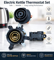Electric Kettle Socket (Male + Female) Combo Alongwith Switch Thermostat and Socket 13A 250V (Socket + Switch)