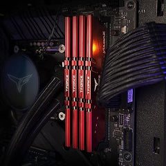 TeamGroup T-Force Vulcan Z 8GB 3200MHz (3200MT/s) CL16 Grey DDR4 UDIMM Desktop Gaming Memory, Metal Heatsink, Supports XMP 2.0, Compatible with Intel/AMD CPU, High Performance, Low Latency RAM Module