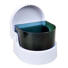 Syga Sonic Cordless Denture Cleaner Jewelry Coins Cleaning Machine (White)