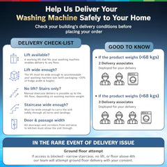 Bosch 7 kg 5 Star Front Load Fully-Automatic Washing Machine, Antibacterial Tech, AI ActiveWater, 15 Wash Programs, 53L Large Drum, SoftCare Paddle, Silver, WAJ24266IN (2026 Model)