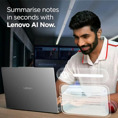 Lenovo Yoga Slim 7 (Smartchoice) Aura Edition Intel Core Ultra 5 226V,Copilot+ AI PC(16GB RAM/1TB SSD/14(35.5cm)/WUXGA OLED/40 Tops/Windows 11/Office Home 2024/Grey/1.19Kg), 83JX005FIN AI Laptop