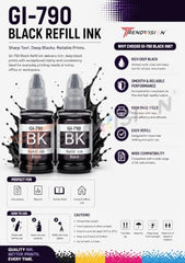 Trendvision GI-71 Combo Ink Bottle - Compatible with Canon PIXMA G1020, G2020, G2020 NV, G2021, G2060, G3020, G3020 NV, G3060 Printers