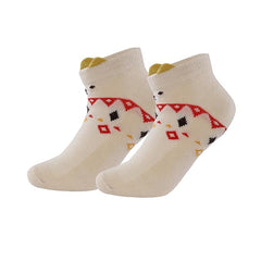 MOMISY 5 Pairs Baby kids Girl Boys Toddlers InfantmCotton Stretch Baby Socks (IN, Age, 12 Months, 24 Months, Cat Stripe)