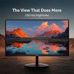 Acer SA272U P1 27 Inch WQHD (2560x1440) IPS Ultra Slim Monitor | 144Hz Refresh Rate | 1ms VRB | HDR10 | AMD FreeSync | HDMI 2.0 + DisplayPort 1.4 | Built-in Dual Speakers | VisionCare | Black