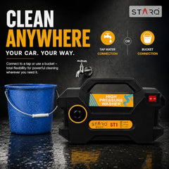 Starq ST25 High Pressure Car Washer Machine 2100 Watts and Pressure 150 Bar for Cleaning Car, Bike & Home