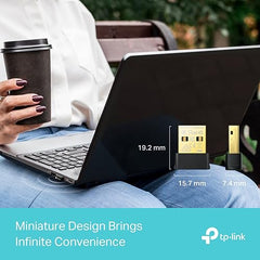 TP-Link Archer TX10UB Nano AX900 Wi-Fi 6 Bluetooth 5.3 USB Adapter, 900 Mbps Dual Band USB 2.0, Omni Directional Antenna, Supports Windows 11/10