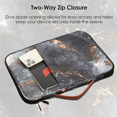 Probus Rust Galaxy Canvas Printed Laptop Sleeve Case Cover for Macbook/Laptop | Compatible with 13.3" Laptops
