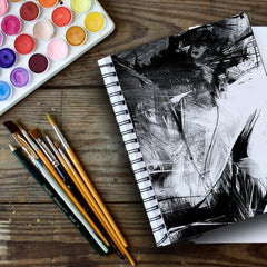 Anupam SketchO Sketch Book A4 Top Wiro Bound Drawing Book Acid Free Paper 140 GSM Professional-Grade Sheets or Artists, Professional (60 Sheets, 120 Pages)