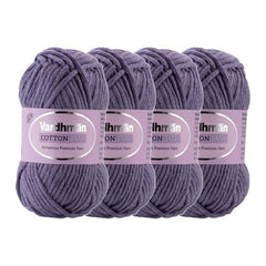 Vardhman Cotton Plus Cotton Acrylic Super Bulky Yarn 16 Ply | Pack-1