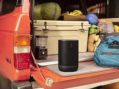Sonos Move 2 | Wireless Portable Speaker with WiFi, Bluetooth, Amazon Alexa, 24-Hour Battery Life, Wireless Charging Base - Black