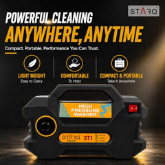Starq ST25 High Pressure Car Washer Machine 2100 Watts and Pressure 150 Bar for Cleaning Car, Bike & Home