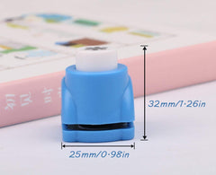 SYGA Pack of 40 Mini Art & Craft Paper Punch for Kids Project,Scrap Book & Festival Cards