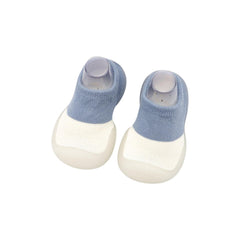 MOMISY Kids Cotton Baby Shoe Socks | Soft Breathable Socks for Kids 2–3 Years | Comfortable, Stylish & Protective Everyday Wear (Blue)