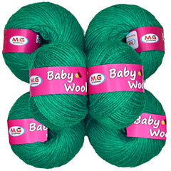M.G ENTERPRISE MG Baby MelonKnitting Wool 200 Wool Thread for Crochet & DIY Craft Projects