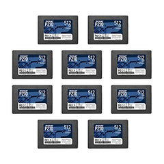 Patriot Memory P210 512GB Internal SSD SATA 3 2.5 Solid State Drive P210S512G25