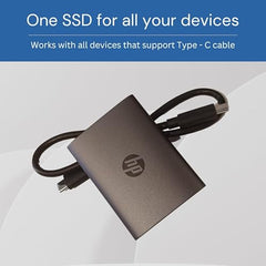 H P P900 512GB Portable SSD Black - 848U3AA