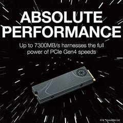 Seagate Game Drive PS5 NVMe SSD for PS5 2TB Internal Solid State Drive - PCIe Gen4 NVMe 1.4, Officially Licensed, Up to 7300MB/s with Heatsink (ZP2000GP3A1001)