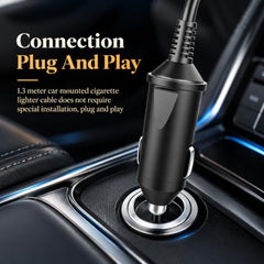 HASTHIP Car Electric Kettle 450ml 12/24V 150W 304 Stainless Steel | Water Heating, LCD Temperature Display, Leak-Proof Lid, Compact Vehicle Travel Use, Portable Design