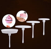 SYGA Set of 4 Cake Flower Nails Set Cupcake Icing Cream Sugarcraft Decorating Tool
