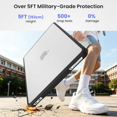 BlueSwan Case for MacBook Neo Cover 13 inch 2026 Crack-Resistant Armor