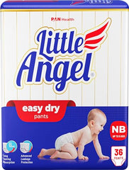 Little Angel Easy Dry Pull-Up Babies Diaper Pants With 12 Hrs Absorption Size, 84 Count, Above 15 Kgs - XXL (42 Count, Pack of 2)