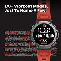 Amazfit T-Rex 3 Smartchoice Outdoor Rugged Military 48mm smart Watch Built in GPS, 27 Days Battery Life, Offline Maps, 2000 Nits Brightness, 10 ATM, AI Coach, for iOS & Android (Onyx)