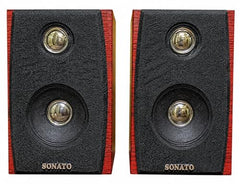 SONATO Sound Column Speaker 4" JAGGAR Full Range woofer, Excellent Frequency, Unmatched Crystal Clear Sound Compatible with Car, Auto, Taxi, DVD Player.