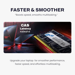 EVM 8GB DDR4 Desktop RAM 3200MHz | Long-DIMM – 1.2V Low Voltage |288-PIN Pin, Intel & AMD Compatible | High-Speed PC Memory Upgrade | 10 Year Warranty (EVMT8G3200U88P)