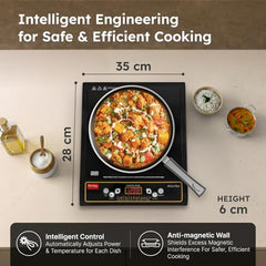 Prestige Induction Cooktop -Bliss 1200 W,Black