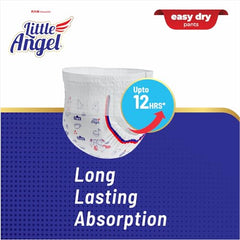 Little Angel Easy Dry Pull-Up Babies Diaper Pants With 12 Hrs Absorption Size, 84 Count, Above 15 Kgs - XXL (42 Count, Pack of 2)
