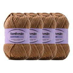 Vardhman Cotton Plus Cotton Acrylic Super Bulky Yarn 16 Ply | Pack-1